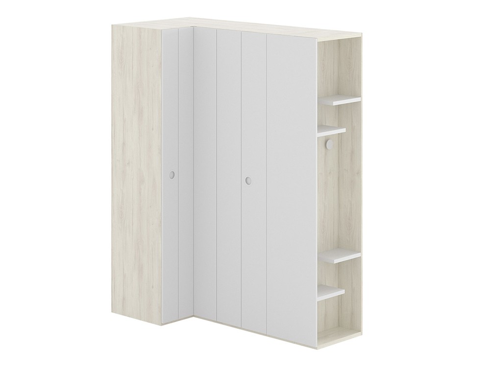 Armario Midi con puertas plegables New Home Tegar Mobel - 2