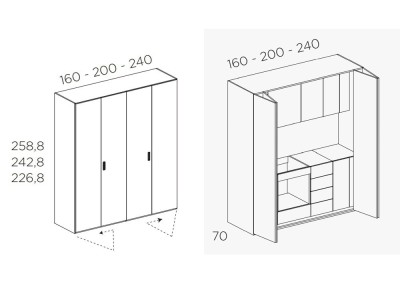 Armario Kitchen Smart Flat Tegar Mobel - 6