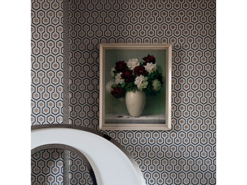 PAPEL PINTADO HICKS' HEXAGON COLE & SON