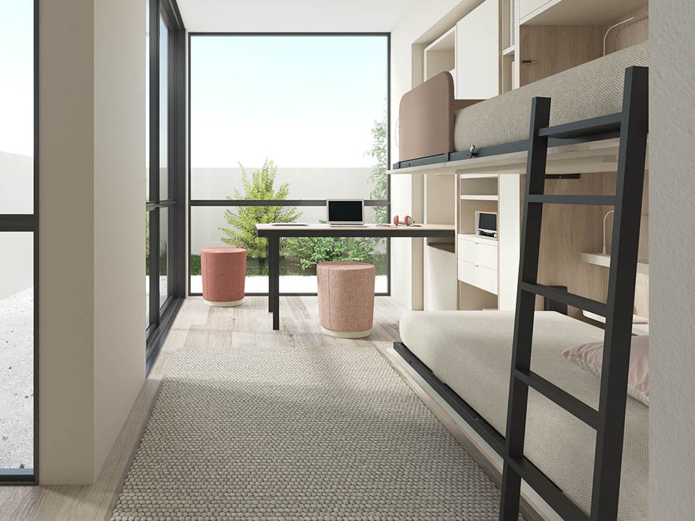 Litera abatible horizontal Zebra QBnext-new Tegar Mobel - 6