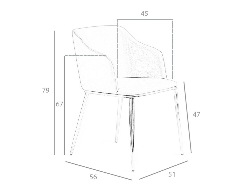Silla con brazos Ángel Cerdá 4022 Ángel Cerdá - 5