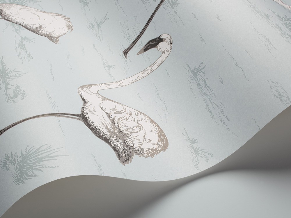 PAPEL PINTADO FLAMINGOS COLE & SON