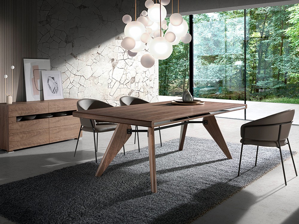 Silla tapizada en polipiel con diseño envolvente Ángel Cerdá 4088 Ángel Cerdá - 9