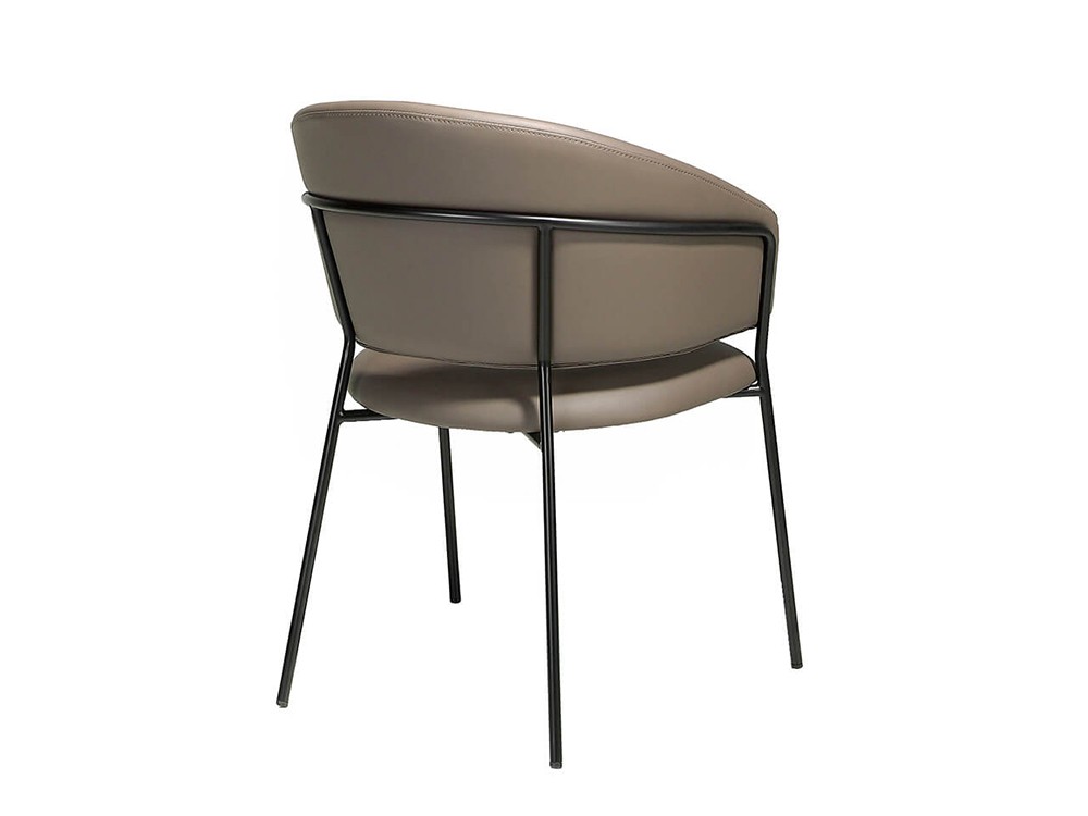 Silla tapizada en polipiel con diseño envolvente Ángel Cerdá 4088 Ángel Cerdá - 3