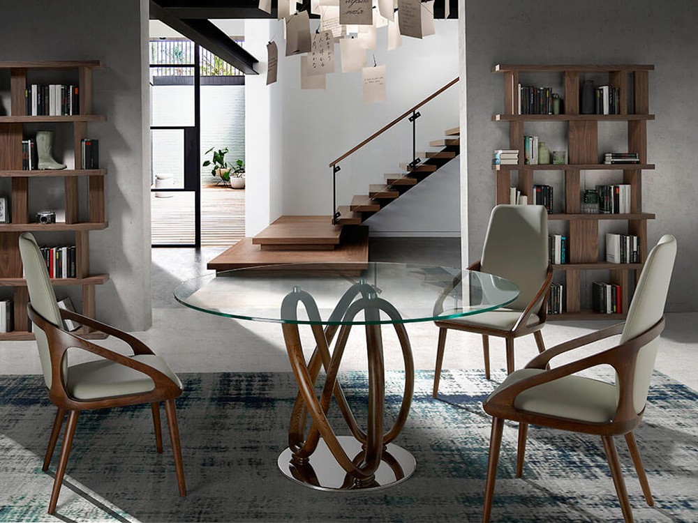 Mesa de comedor redonda Ángel Cerdá 1021 Ángel Cerdá - 10