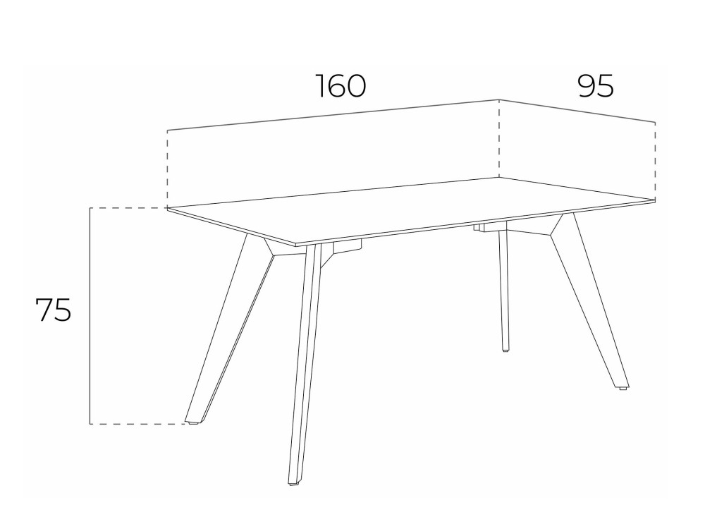 Mesa de comedor Ángel Cerdá 1031 Ángel Cerdá - 2