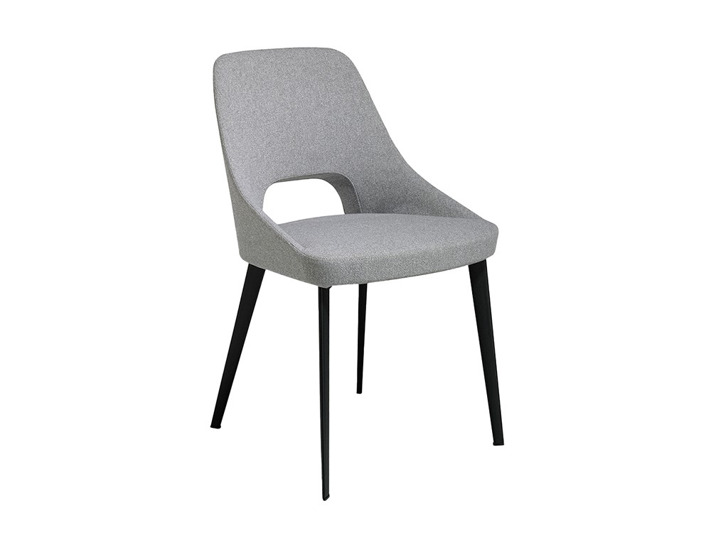 Silla tapizada en textil gris 4101 Ángel Cerdá Ángel Cerdá - 1