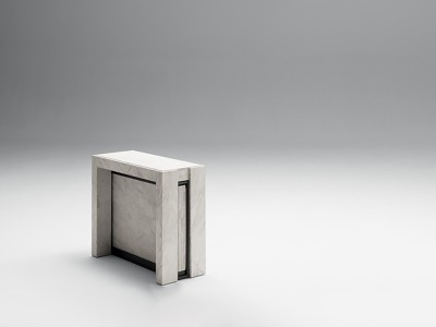 Mesa consola extensible con cuatro extensiones Micro Easyline by Ozzio Italia - 3