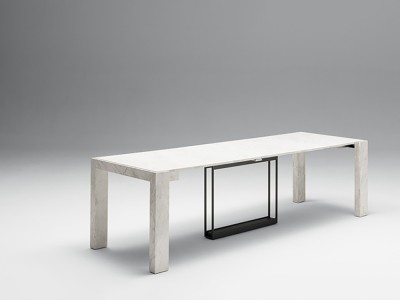 Mesa consola extensible con cuatro extensiones Micro Easyline by Ozzio Italia - 6
