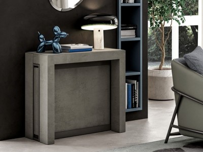 Mesa consola extensible con cuatro extensiones Micro Easyline by Ozzio Italia - 1
