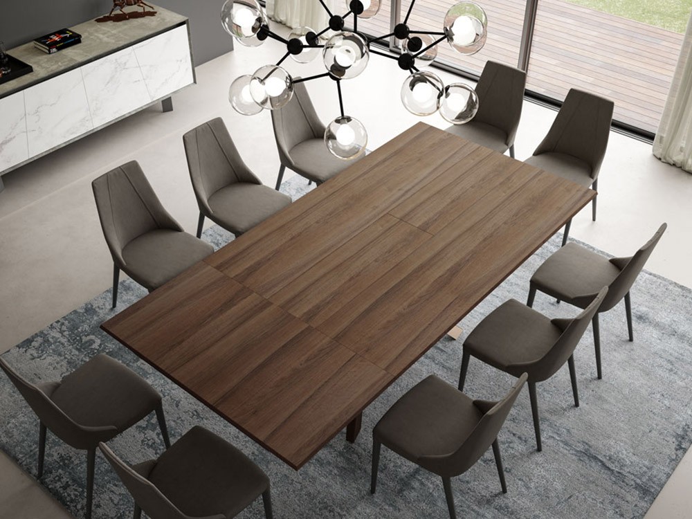 Mesa de comedor extensible Lungo Largo Easyline by Ozzio Italia - 2