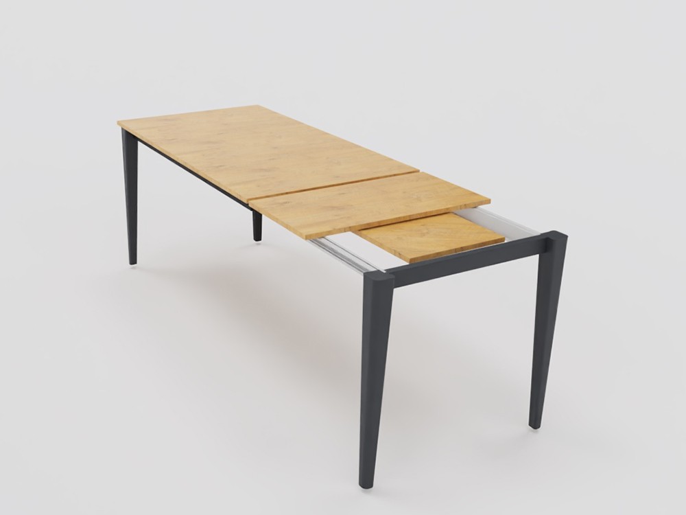 Mesa de comedor extensible Mix Cono Easyline by Ozzio Italia - 5