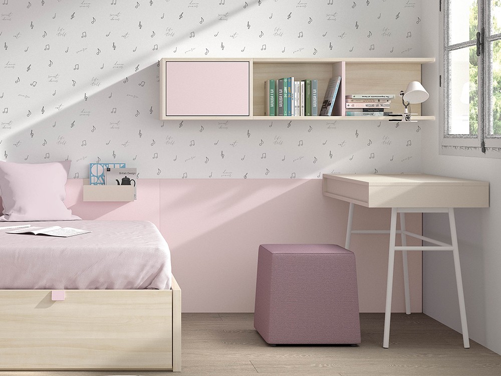 Puff trapecio Mood Ros Mini - 7