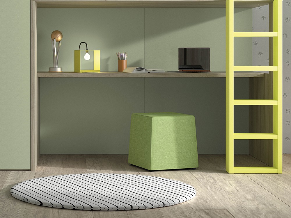 Puff trapecio Mood Ros Mini - 9