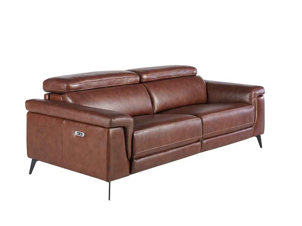 Sofá relax tapizado en piel 6116-6117 Ángel Cerdá Ángel Cerdá - 6
