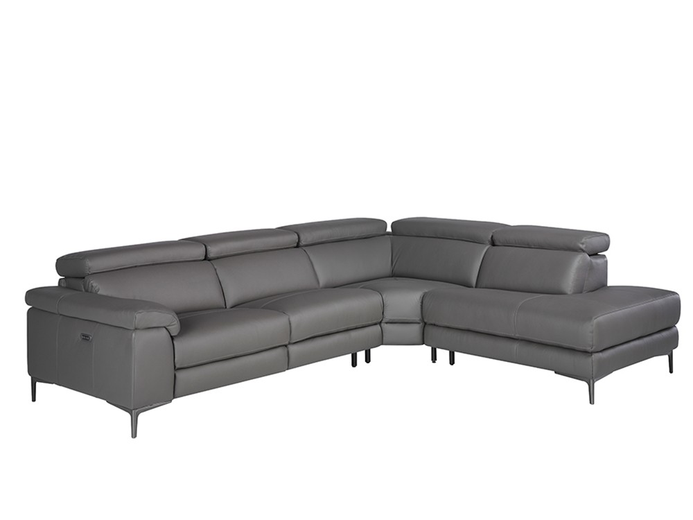 Sofá Rinconera relax tapizado en piel 6111/6112 Angel Cerdá Ángel Cerdá - 3