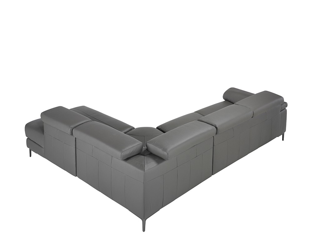 Sofá Rinconera relax tapizado en piel 6111/6112 Angel Cerdá Ángel Cerdá - 4