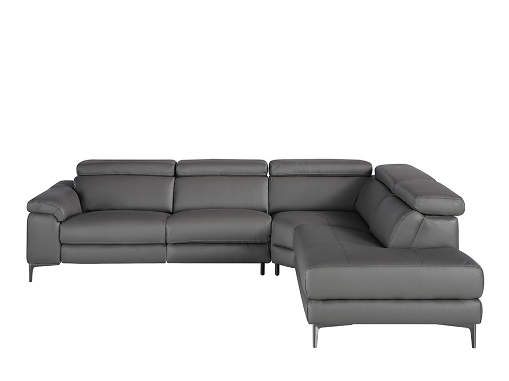 Sofá Rinconera relax tapizado en piel 6111/6112 Angel Cerdá Ángel Cerdá - 1