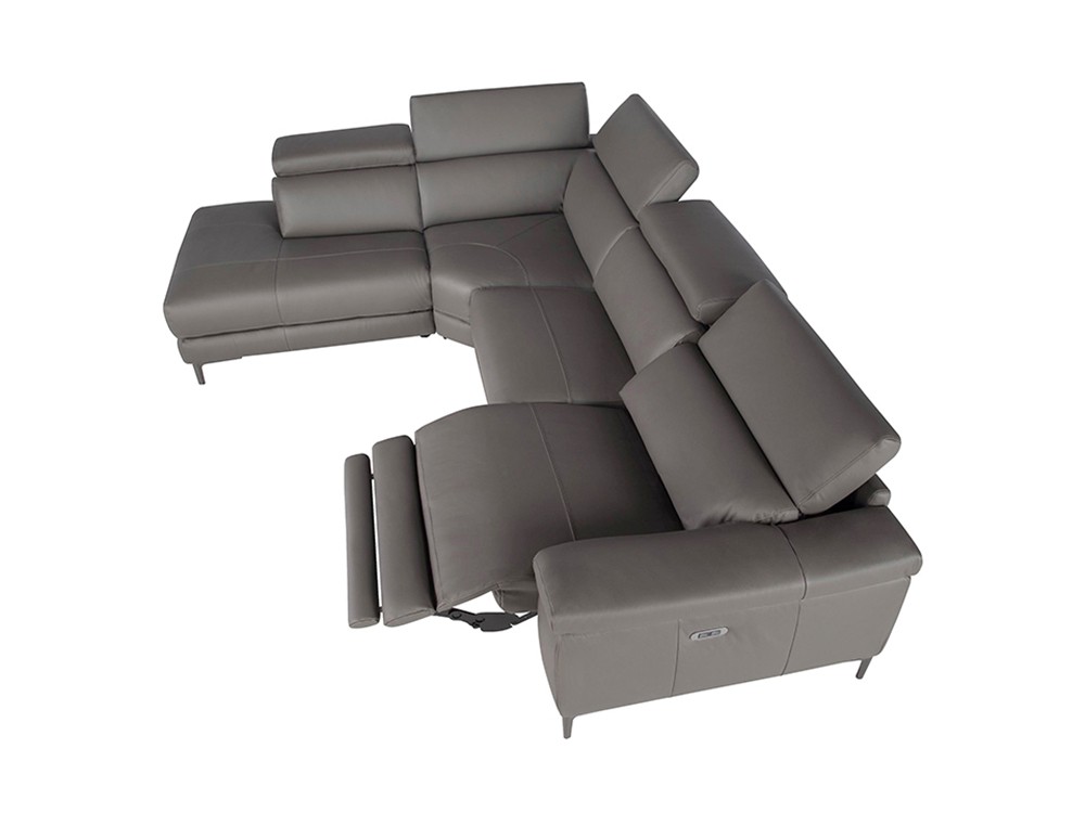 Sofá Rinconera relax tapizado en piel 6111/6112 Angel Cerdá Ángel Cerdá - 10