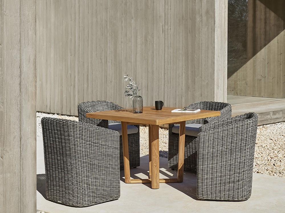 Sillón de comedor de fibra Heritage Point - 5