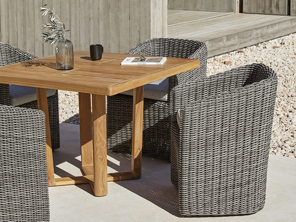 Sillón de comedor de fibra Heritage Point - 7