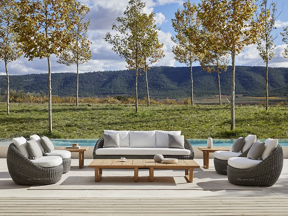 Sofá de fibra Heritage Contour Point - 5