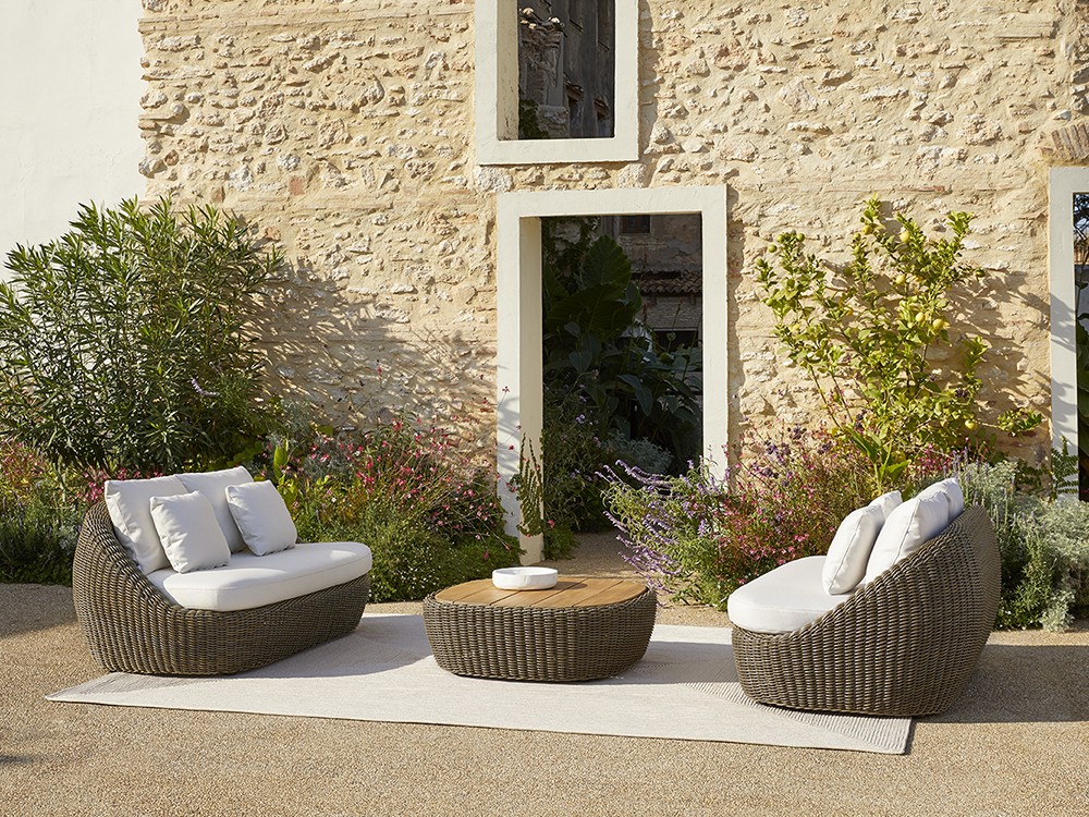 Mesa de centro cuadrada Heritage Contour Point - 4