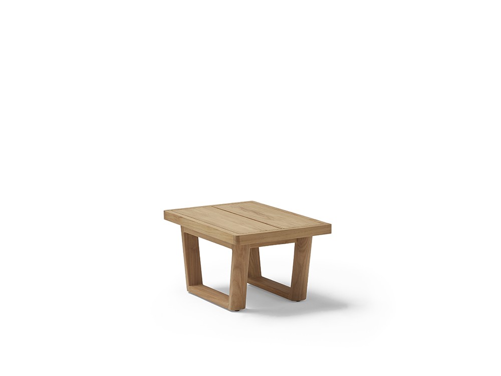 Mesa auxiliar de teca Heritage Point - 2