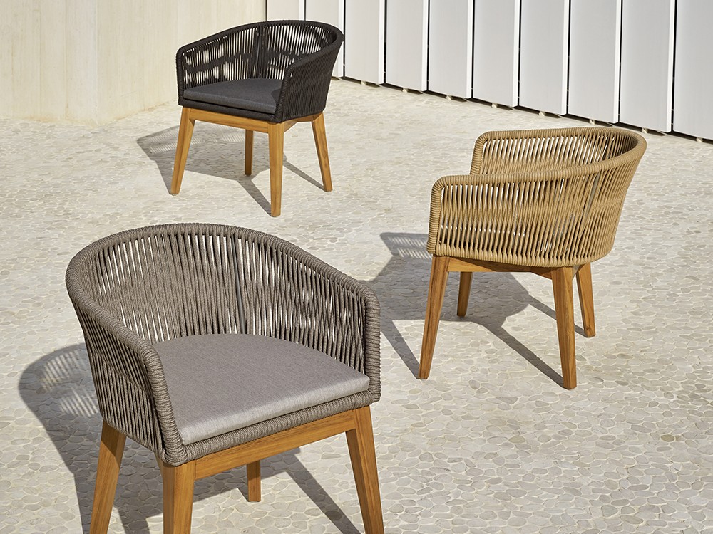 Silla de cuerda trenzada Khai Point - 6