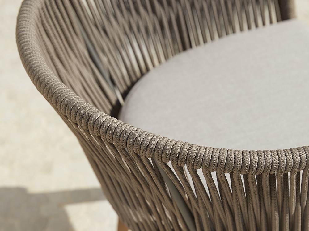 Silla de cuerda trenzada Khai Point - 9