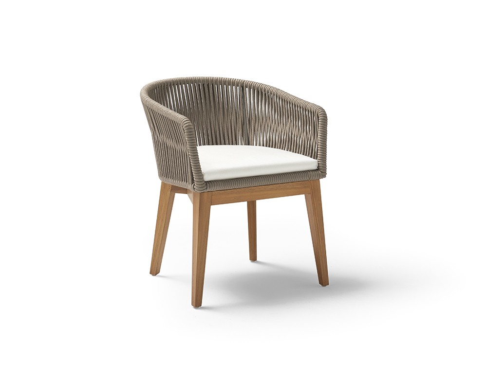 Silla de cuerda trenzada Khai Point - 3