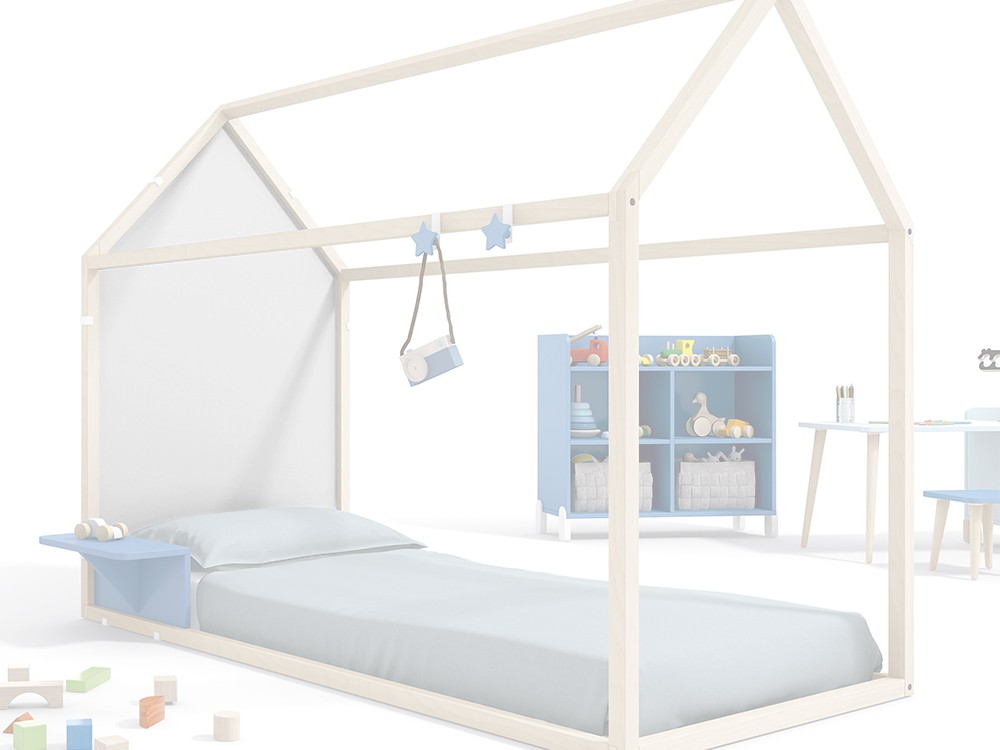 Cabecero silueta para cama casita Ros Mini - 5