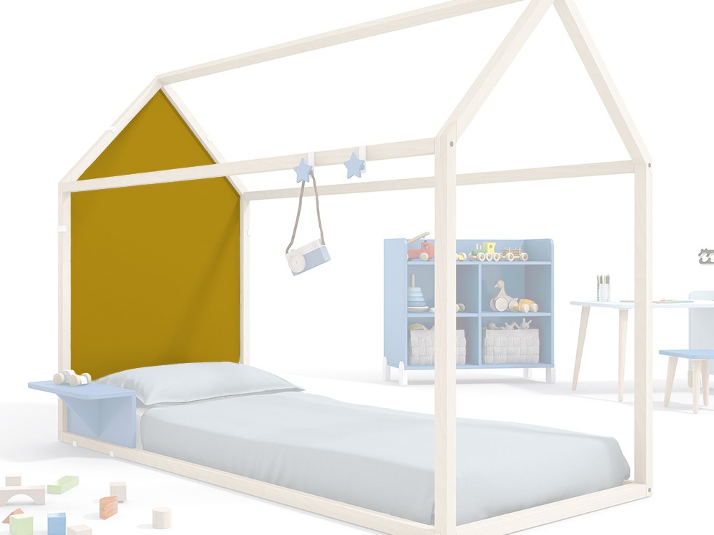 Cabecero silueta para cama casita Ros Mini - 9