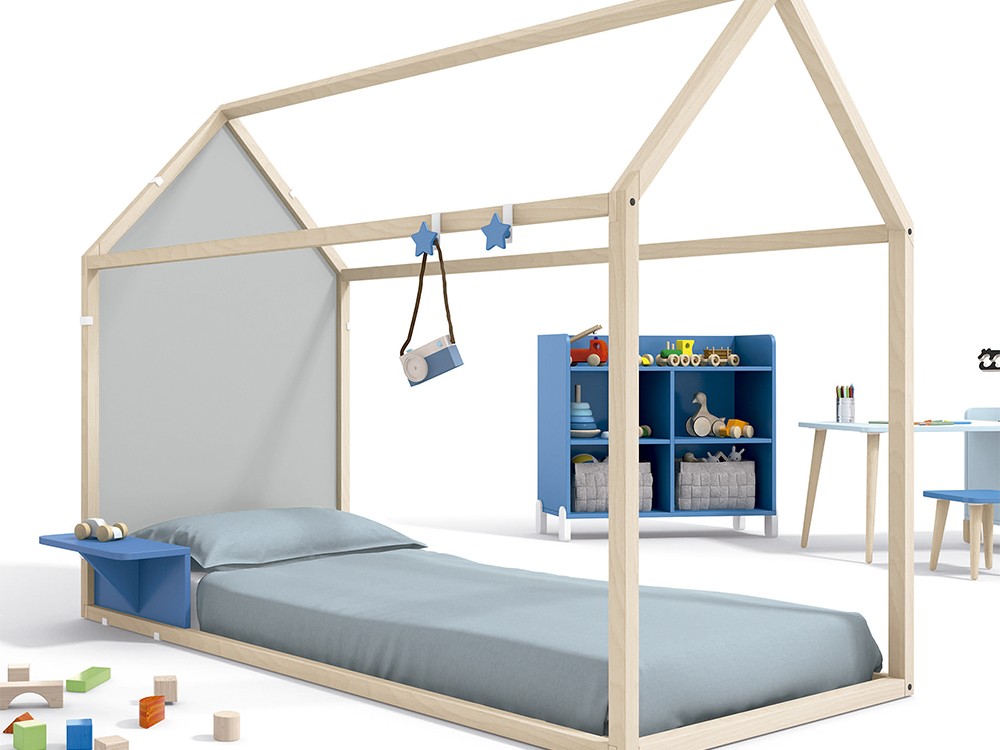 Cabecero silueta para cama casita Ros Mini - 12