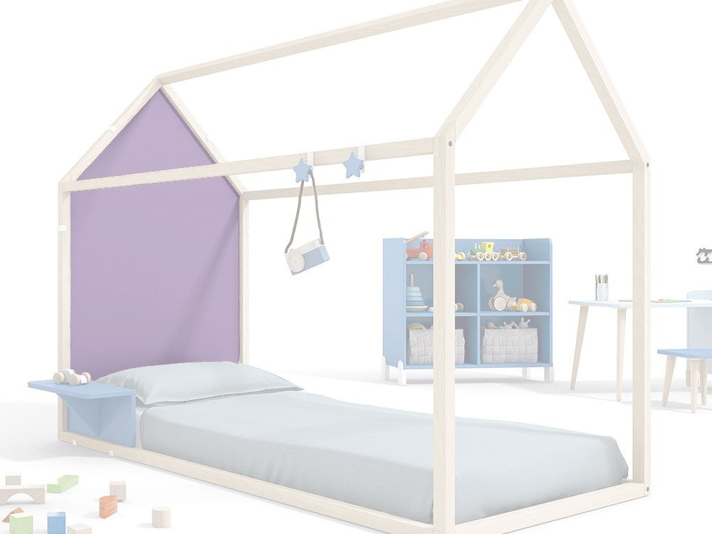 Cabecero silueta para cama casita Ros Mini - 15