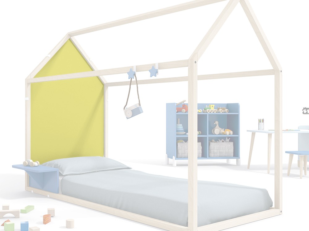 Cabecero silueta para cama casita Ros Mini - 17