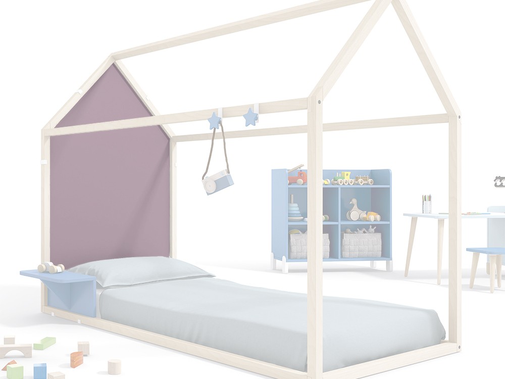 Cabecero silueta para cama casita Ros Mini - 19