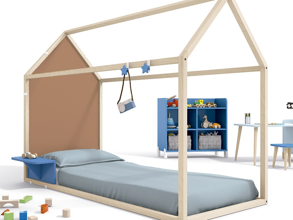 Cabecero silueta para cama casita Ros Mini - 24