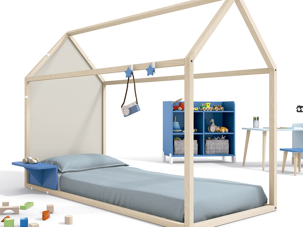 Cabecero silueta para cama casita Ros Mini - 26