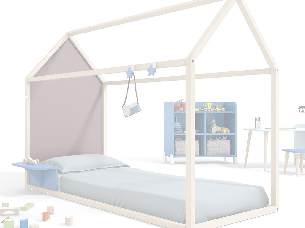 Cabecero silueta para cama casita Ros Mini - 27