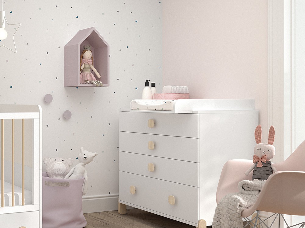 Estantería casita Mini Mood Ros Mini - 12