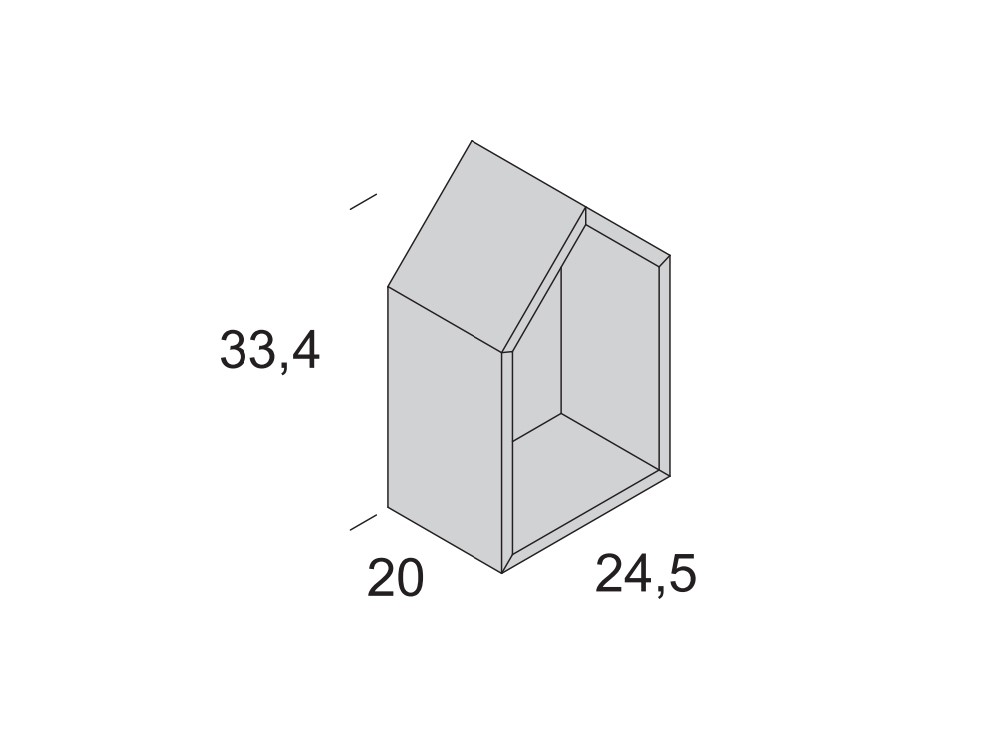 Estantería casita Mini Mood Ros Mini - 7
