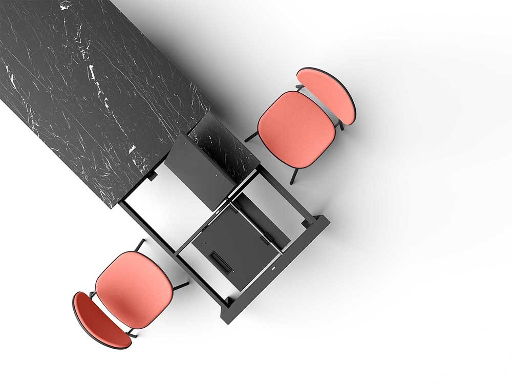 Mesa de cocina o comedor extensible Tokio Laminado de Cancio - 9