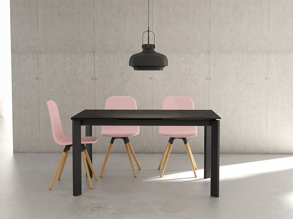 Mesa extensible de cocina Poker porcelánico o Dekton Cancio - 11