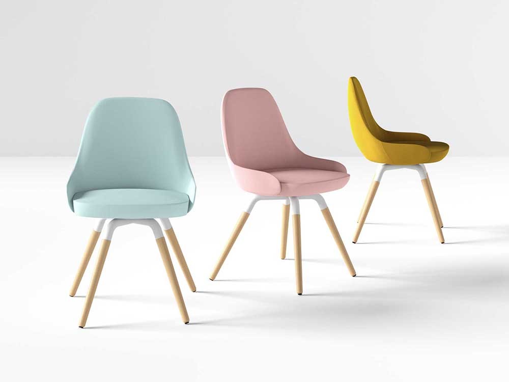 Silla de diseño nórdico Nuba L de Cancio - 4