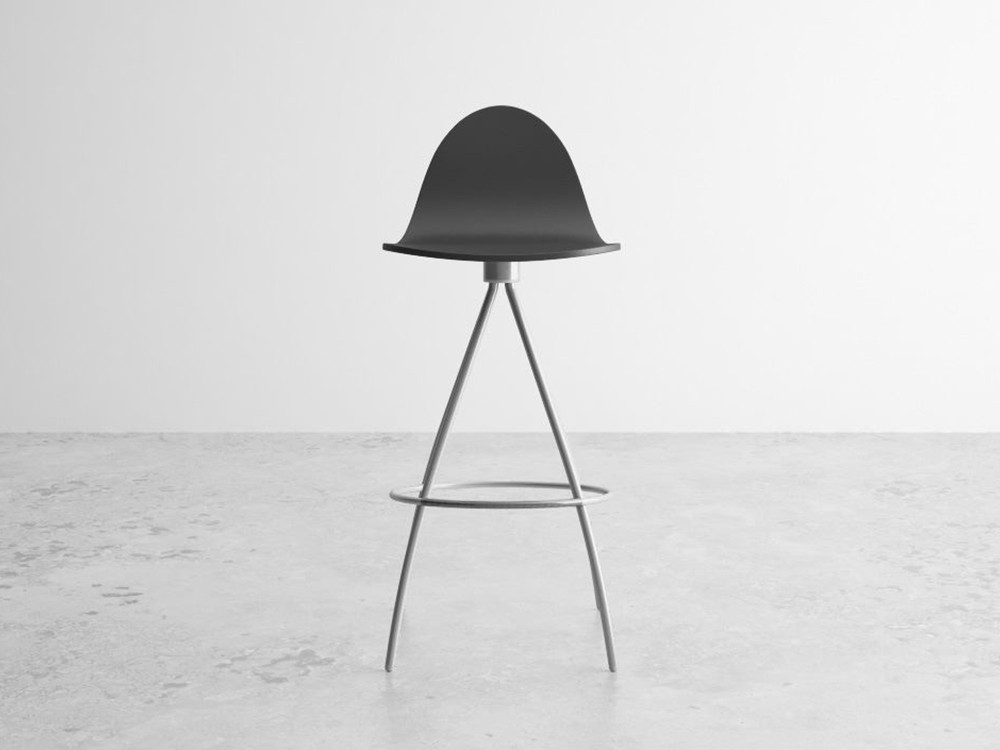 Taburete giratorio de madera Petris Cancio - 1