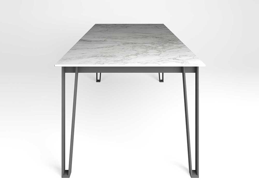 Mesa extensible de cocina o comedor Lando porcelánico de Cancio - 7