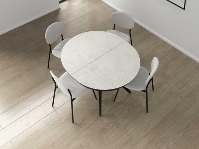 Mesa ovalada extensible Sfera Dekton Cancio - 3