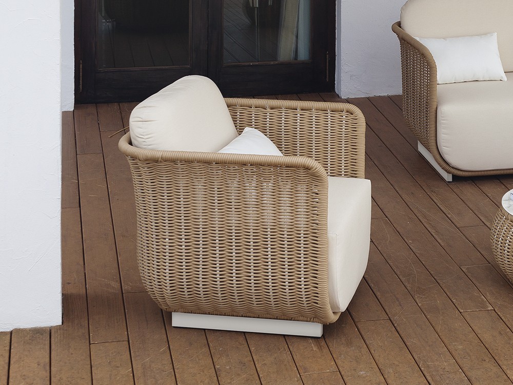 Sillón de cuerda trenzada Palma Arkimueble - 2