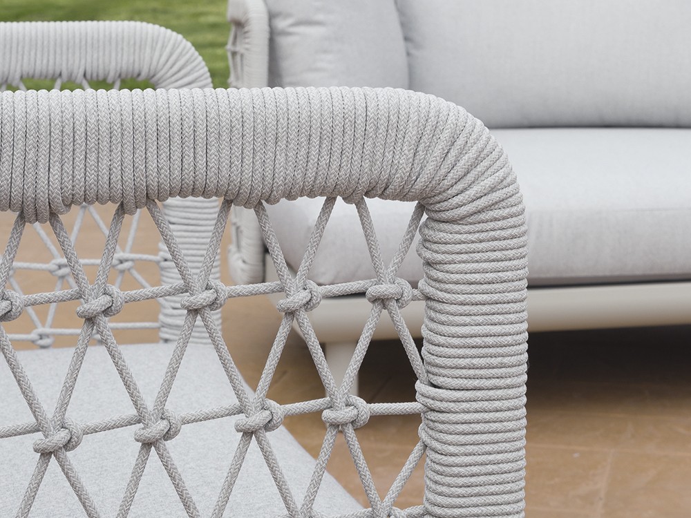 Sofá modular de cuerda trenzada Verona Arkimueble - 5